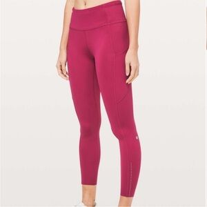 Lululemon Fast and Free High Rise Legging